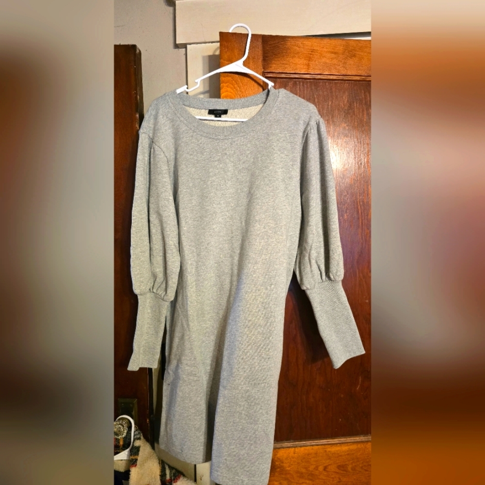 JCrew sweatshirt dress NEVER WORN